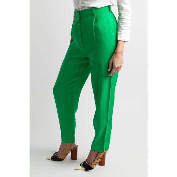 Emerald Green Sandro Trousers - Picture 3 of 5